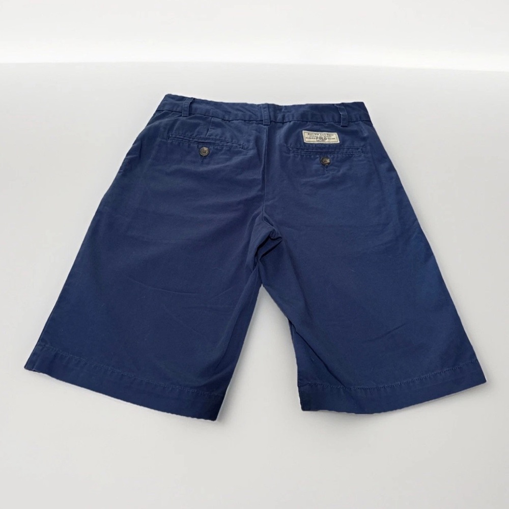 Polo Ralph Lauren Classic Chino Shorts Boys, Size 12, Navy Blue Preppy Casual - Picture 3 of 6